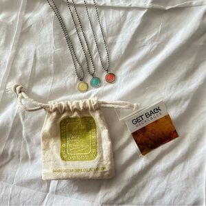 Get Back Necklaces with Colorful Pendants 👙🌊☀️